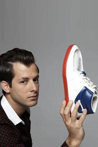 Mark Ronson’s sneaker collaboration with Gucci. 